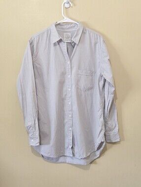 Talula Oxford Oversized Cotton Button Down Shirt
